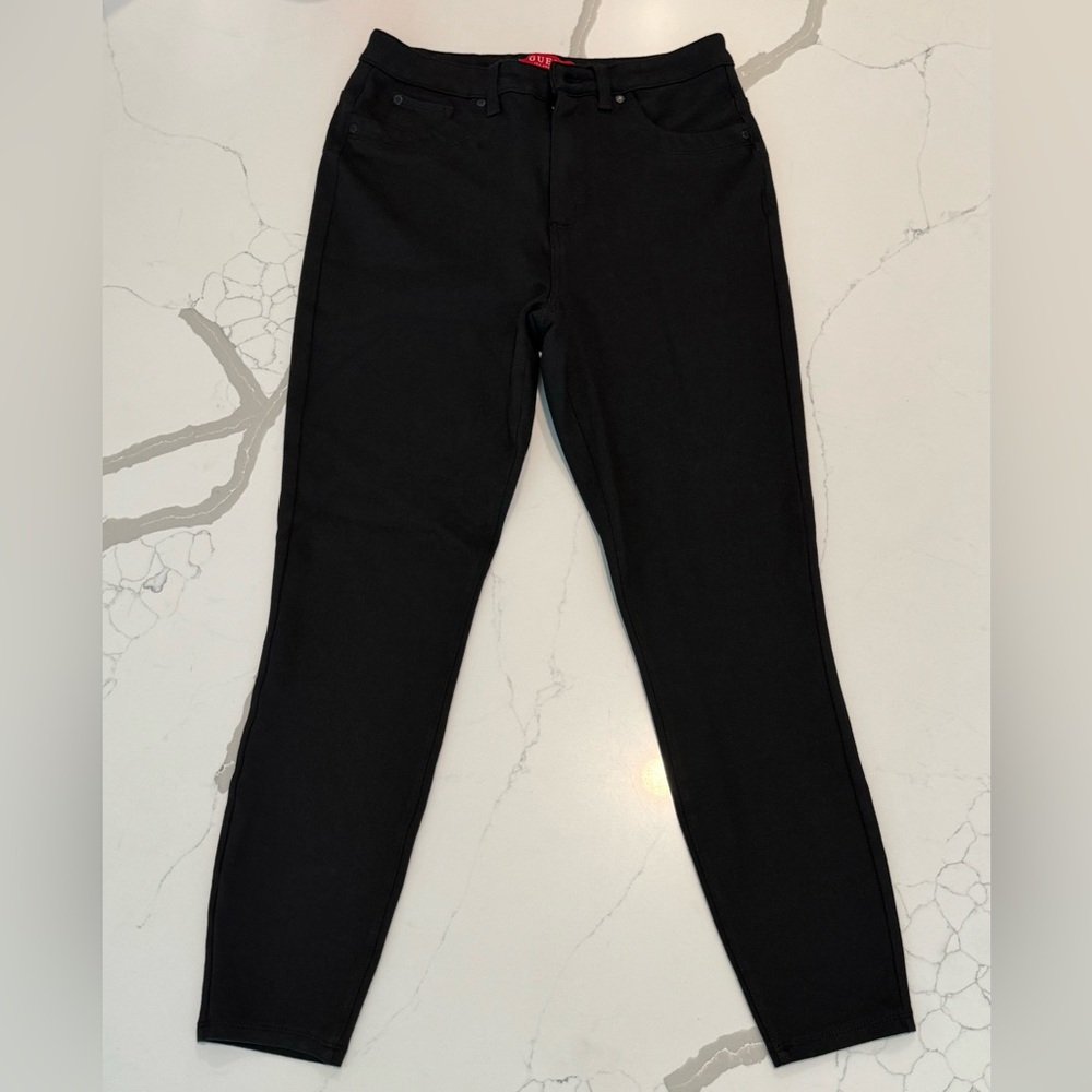 Super Soft Black Jean Leggings by Guess